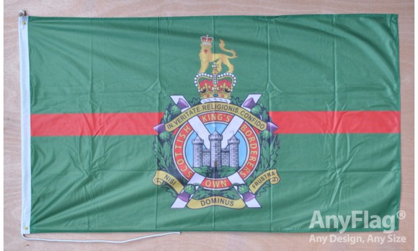King's Own Scottish Border Regiment Custom Printed AnyFlag®